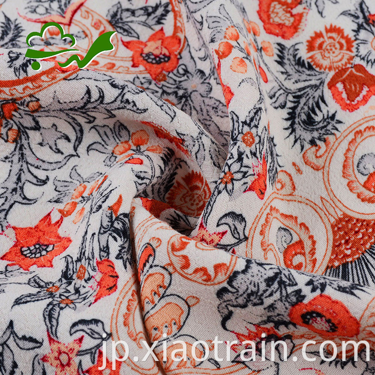 rayon floral fabric for dress